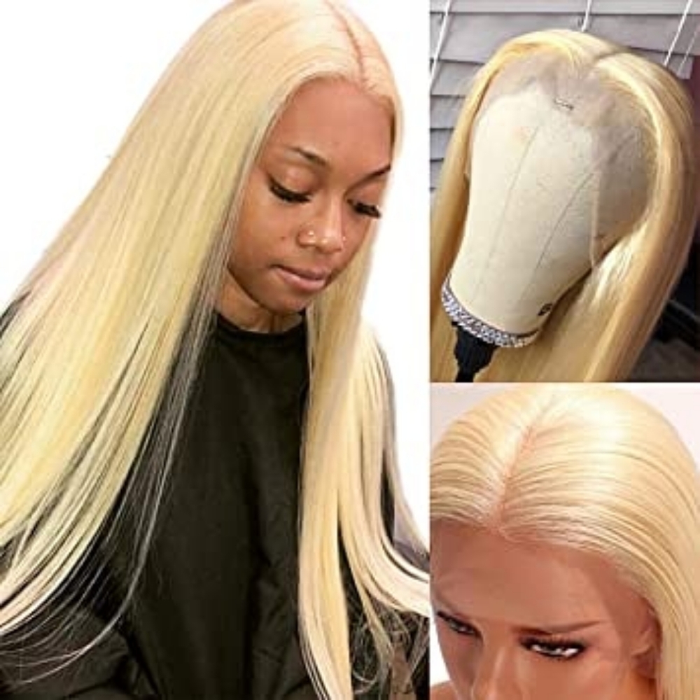 Blonde 28" LaceFront Wig